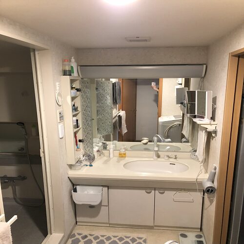 施工前の写真