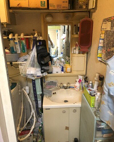 施工前の写真