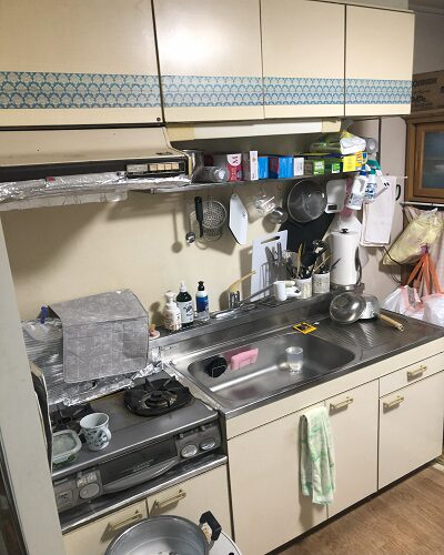 施工前の写真