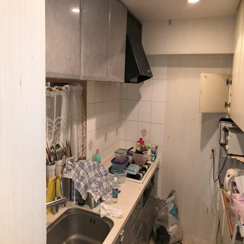 施工前の写真