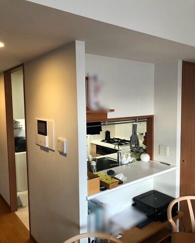 施工前の写真